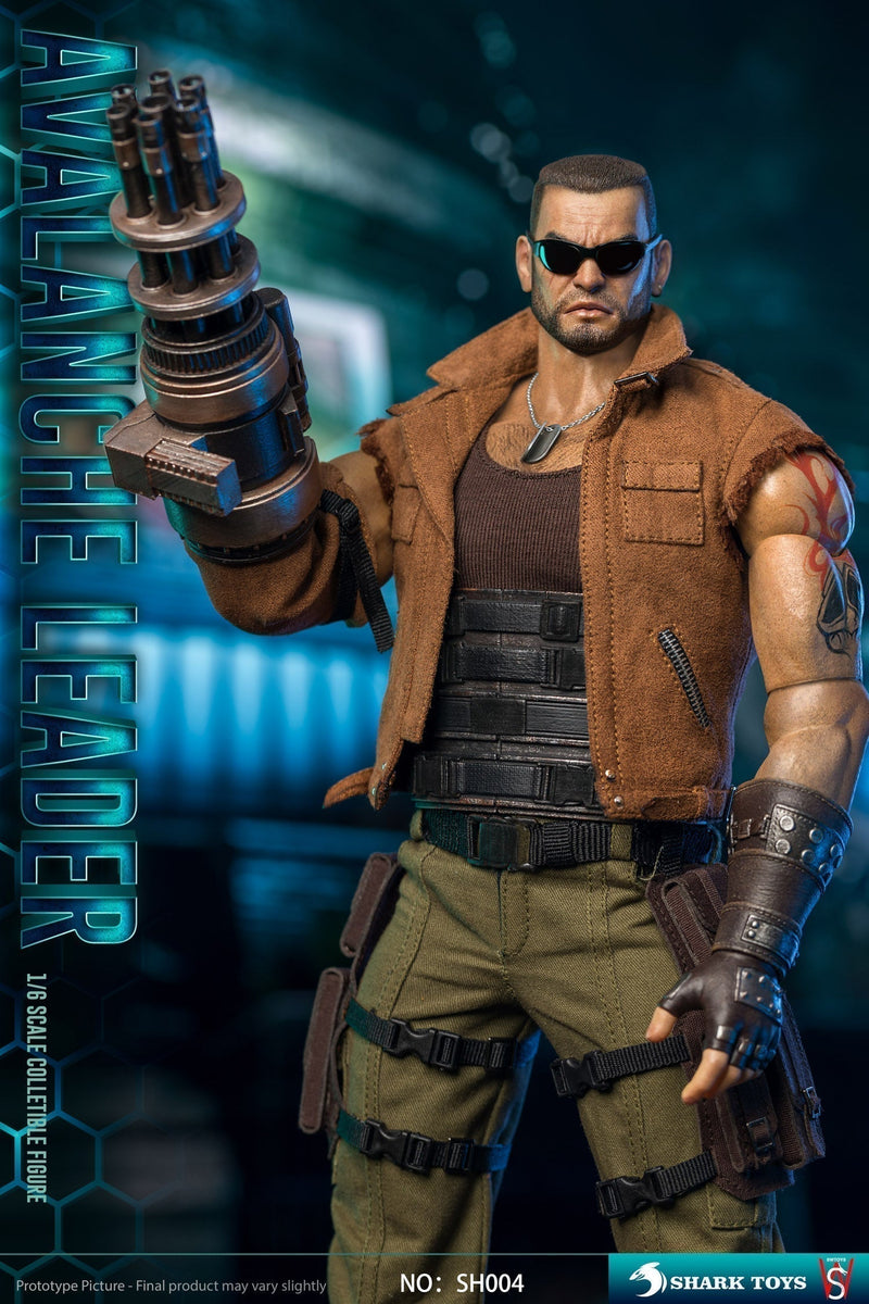 Load image into Gallery viewer, Avalanche Leader - Male Head Sculpt w/Sunglasses
