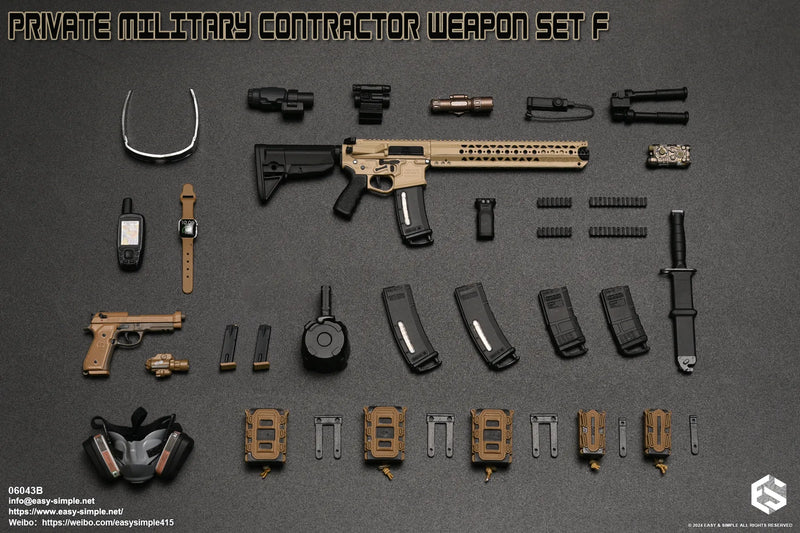 Load image into Gallery viewer, Private Military Weapon Set F COMBO PACK - MINT IN BOX
