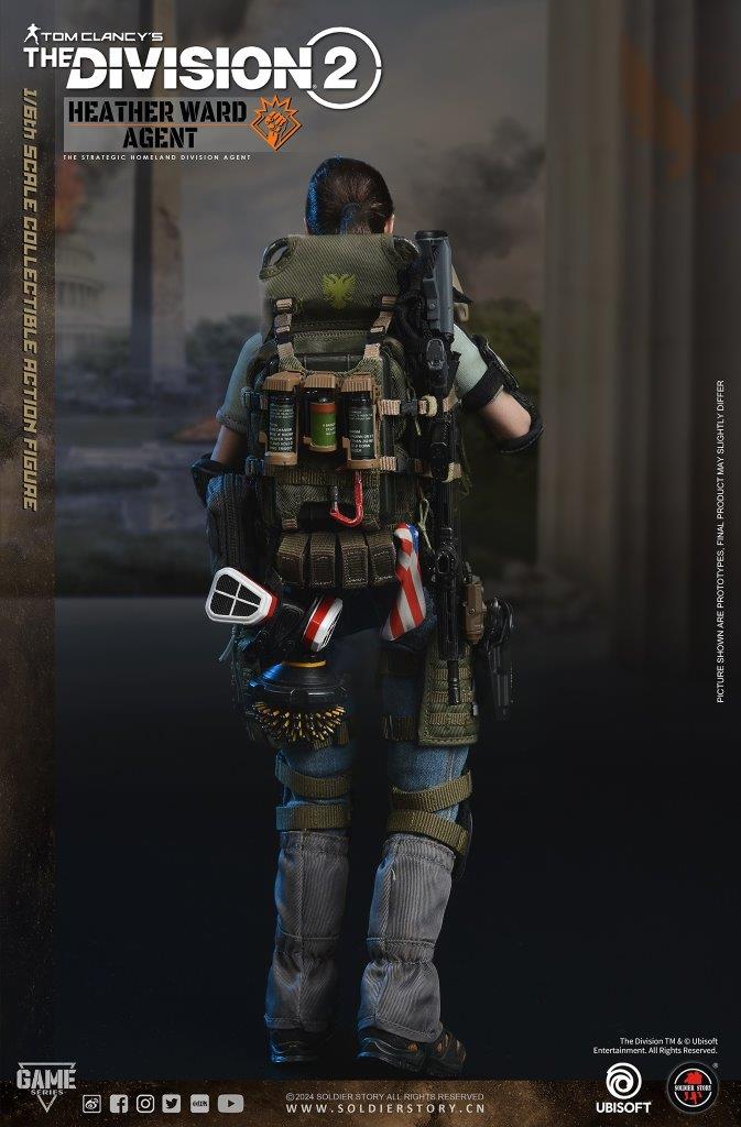 Load image into Gallery viewer, The Division 2 - Johnson, Dunne, &amp; Ward w/Robo Dog - MINT IN BOX

