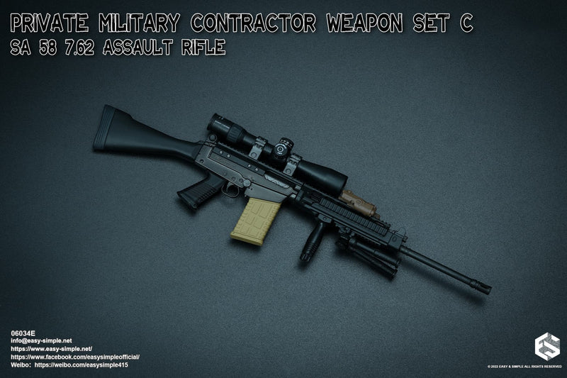 Load image into Gallery viewer, PMC SA 58 Weapon Set E - MINT IN BOX

