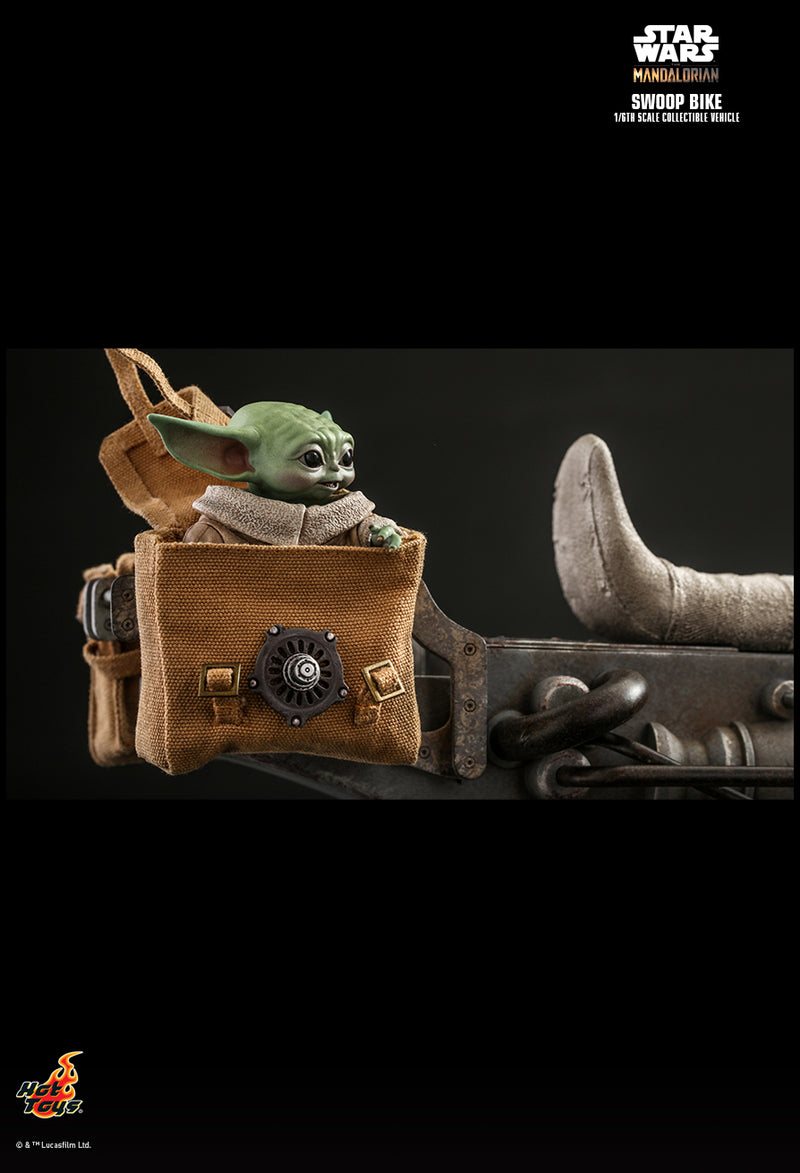 Load image into Gallery viewer, Star Wars - Swoop Bike w/Mandalorian &amp; Grogu COMBO - MINT IN BOX
