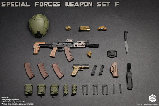 Special Forces Weapon Set F Version B - MINT IN BOX