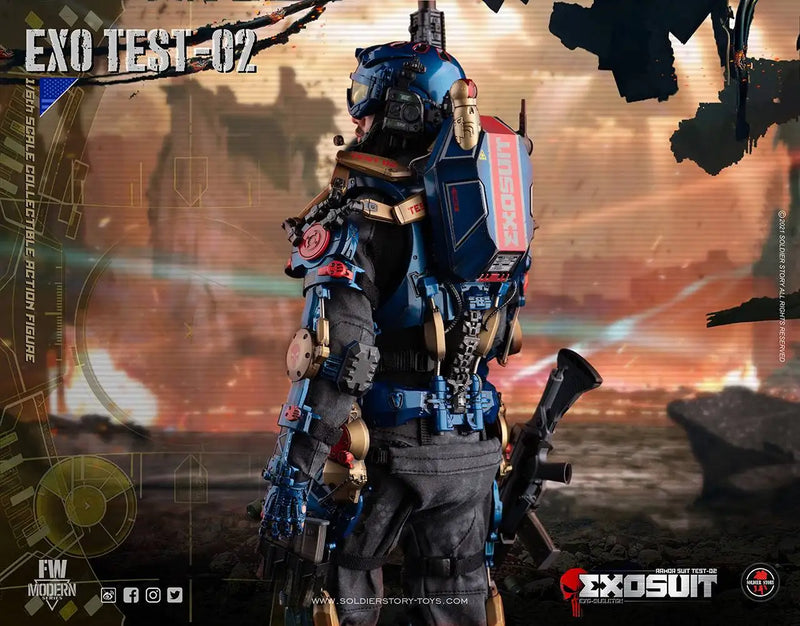 Load image into Gallery viewer, Armor Suit Test-02 &quot;Exosuit&quot; Exo-Skeleton - MINT IN BOX
