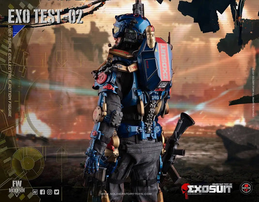 Armor Suit Test-02 "Exosuit" Exo-Skeleton - MINT IN BOX