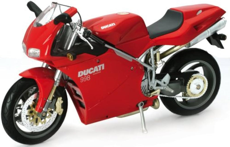 Load image into Gallery viewer, NewRay Ducati 998 Red Die Cast Superbike - MINT IN BOX

