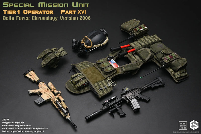 Load image into Gallery viewer, SMU Tier 1 Operator Part XVI Delta Force Chronology Version - MINT IN BOX - 26057
