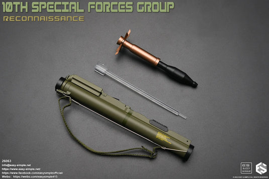 10th SFG Reconnaissance - M72A6 LAW Rocket Launcher