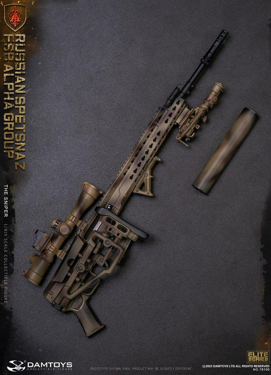 Russian Spetsnaz FSB Alpha Group - The Sniper - MINT IN BOX