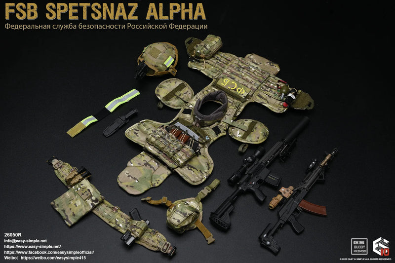 Load image into Gallery viewer, FSB Spetsnaz Alpha Version R&amp;S COMBO - MINT IN BOX
