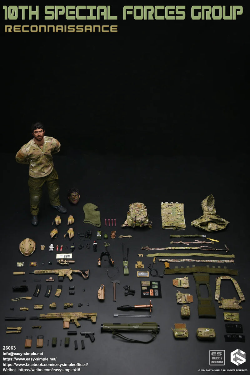 Load image into Gallery viewer, 10th SFG Reconnaissance - M72A6 LAW Rocket Launcher
