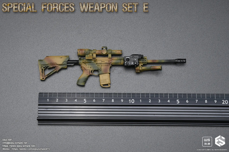 Load image into Gallery viewer, Special Forces Weapon Set E Version F - MINT IN BOX
