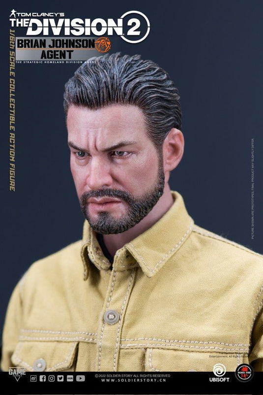 The Division 2 - Brian Johnson DLX, Caleb Dunne, & Heather Ward COMBO - MINT IN BOX