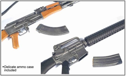 AK-47 +M16 Model Kit - MINT IN BOX