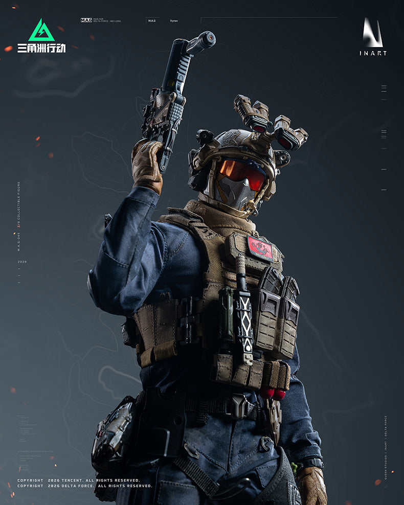 Load image into Gallery viewer, PREORDER DEPOSIT - Delta Force Vyron - MINT IN BOX
