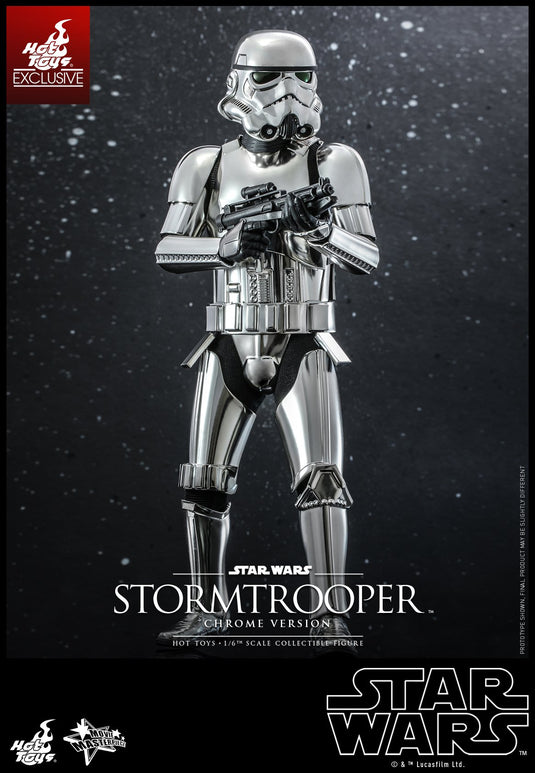 Star Wars - Stormtrooper Chrome Version - MINT IN BOX