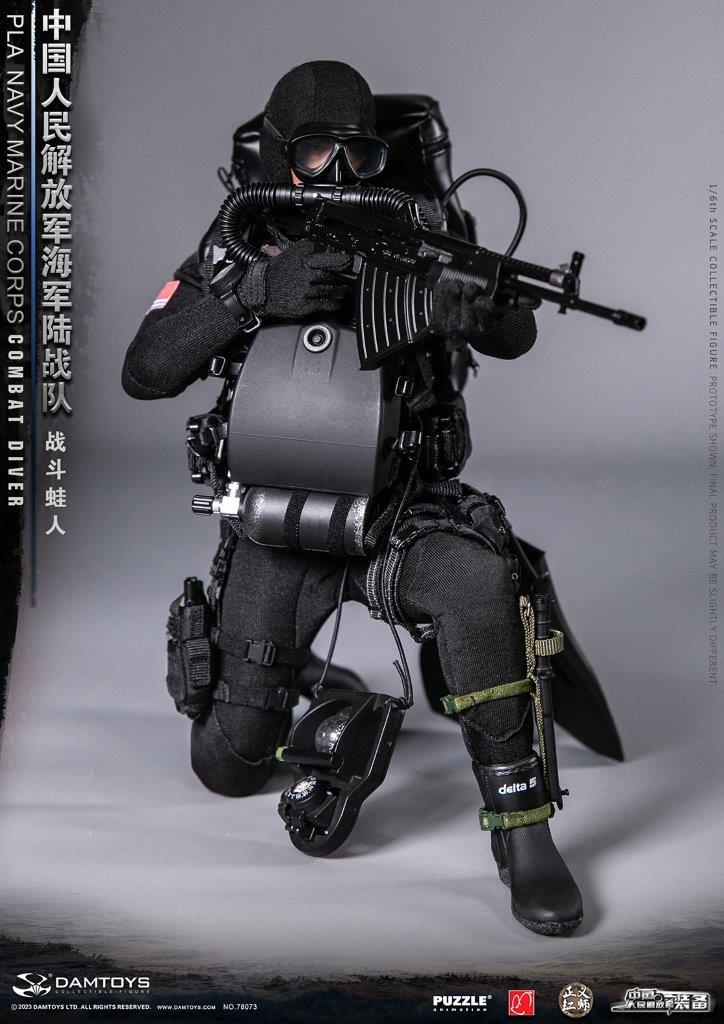 Load image into Gallery viewer, PLA Navy Marine Corps Combat Diver - MINT IN BOX
