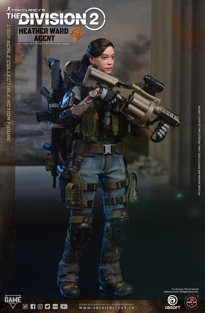 Load image into Gallery viewer, The Division 2 - Johnson, Dunne, &amp; Ward w/Robo Dog - MINT IN BOX
