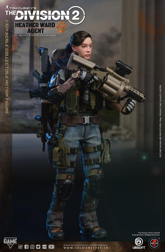 The Division 2 - Johnson, Dunne, & Ward w/Robo Dog - MINT IN BOX