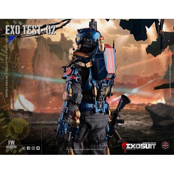 Load image into Gallery viewer, Armor Suit Test-02 &quot;Exosuit&quot; Exo-Skeleton - MINT IN BOX
