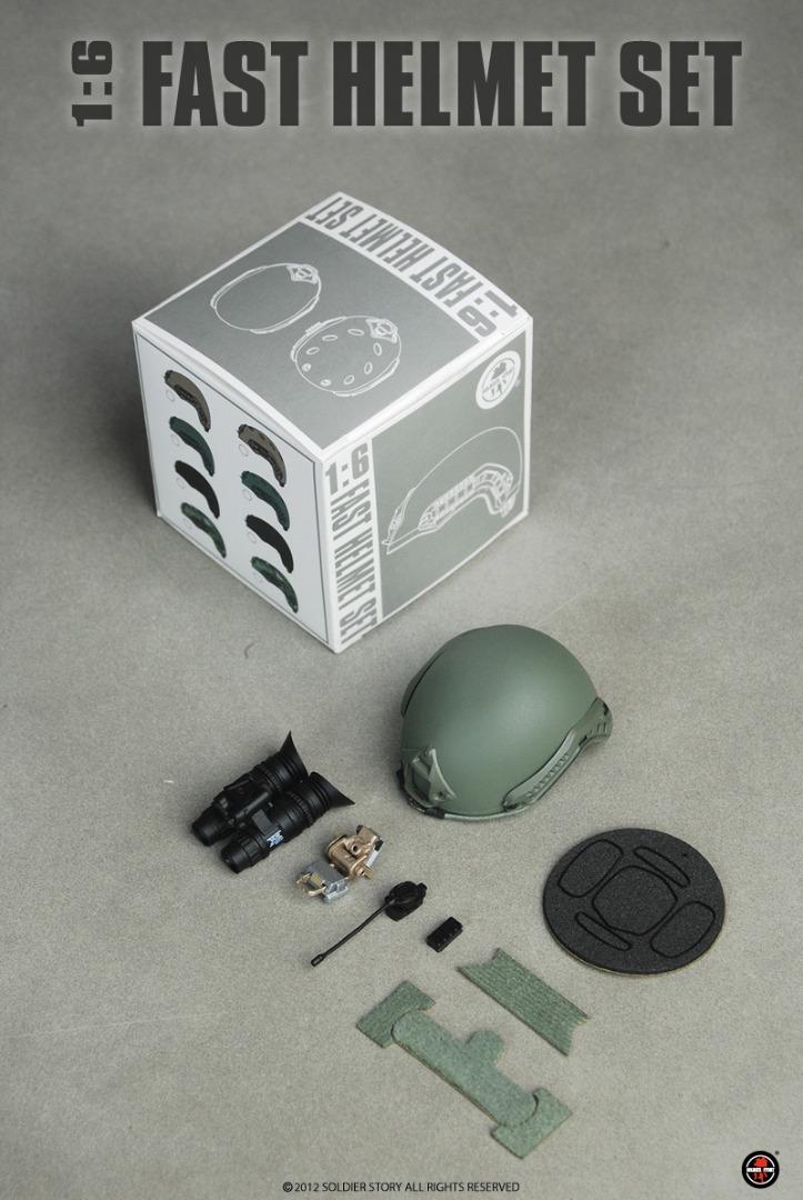 Load image into Gallery viewer, F.A.S.T Helmet Set - Green Fast Helmet Set - MINT IN BOX
