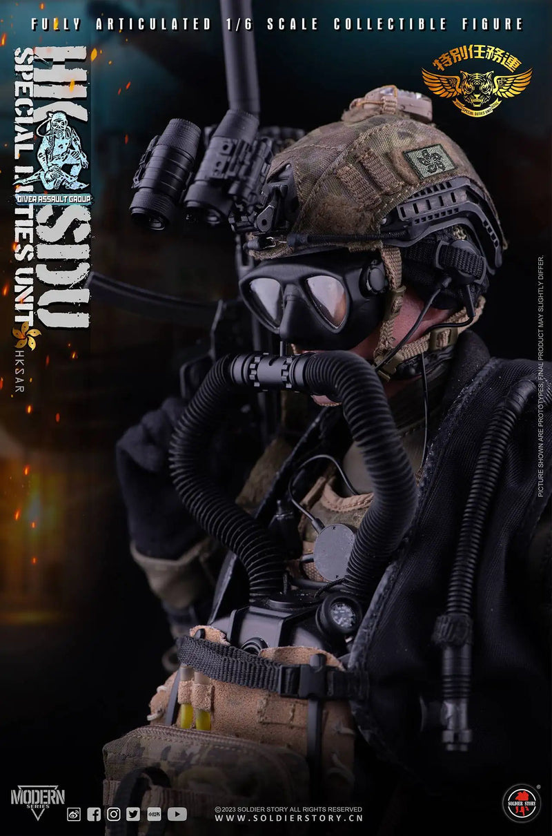 Load image into Gallery viewer, HKSDU Diver Assault Group Deluxe Version - MINT IN BOX
