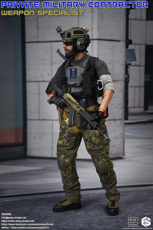 Private Military Contractor - Weapon Specialist Version S - MINT IN BOX