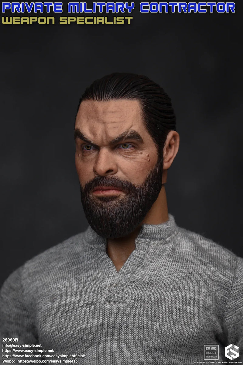 Load image into Gallery viewer, PMC - Weapon Specialist - Male Base Body w/Headsculpt
