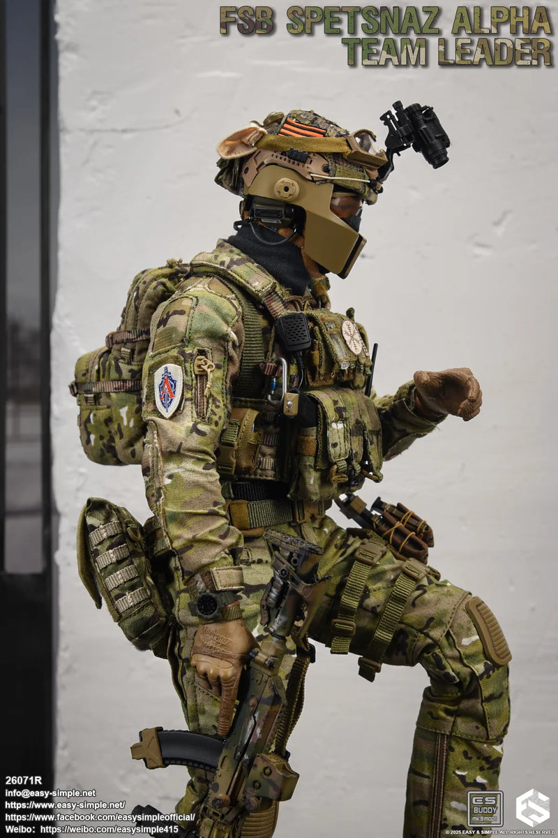 Fsb Ops FSB Alpha Team Leader Version R - MINT IN BOX – BlackOpsToys
