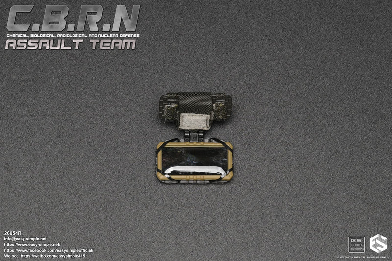 Load image into Gallery viewer, CBRN Assault Team - AOR1 Camo Helmet w/NVG &amp; Radio Set
