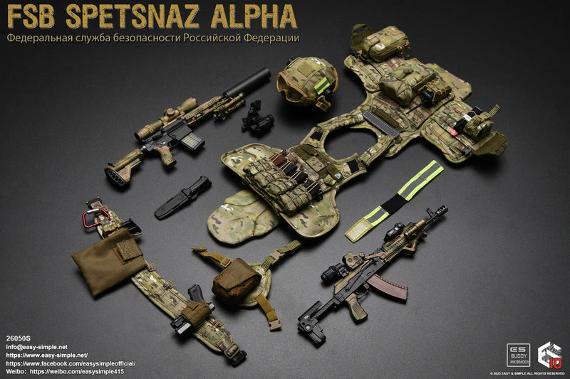 Load image into Gallery viewer, FSB Spetsnaz Alpha Version R&amp;S COMBO - MINT IN BOX
