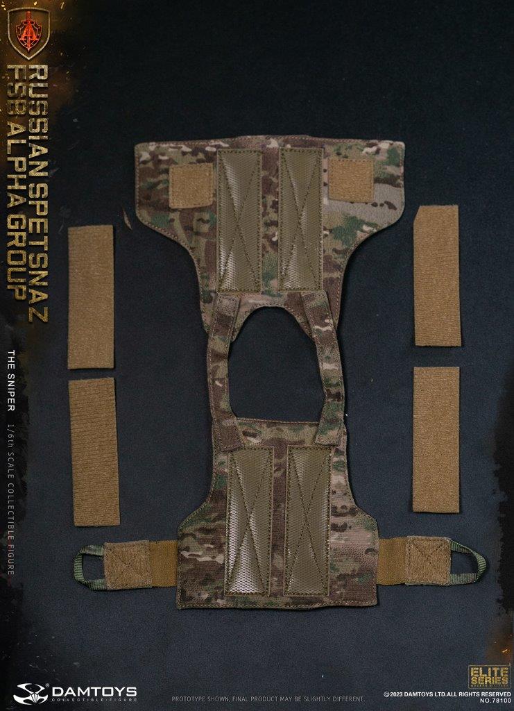Load image into Gallery viewer, Russian FSB Alpha Sniper - Multicam Low Profile Body Armor
