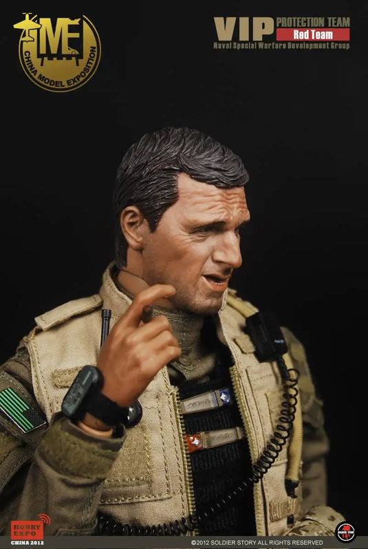 SIGNED - VIP Protection Team "Red" NAVSPECWARGRU EX - MINT IN BOX