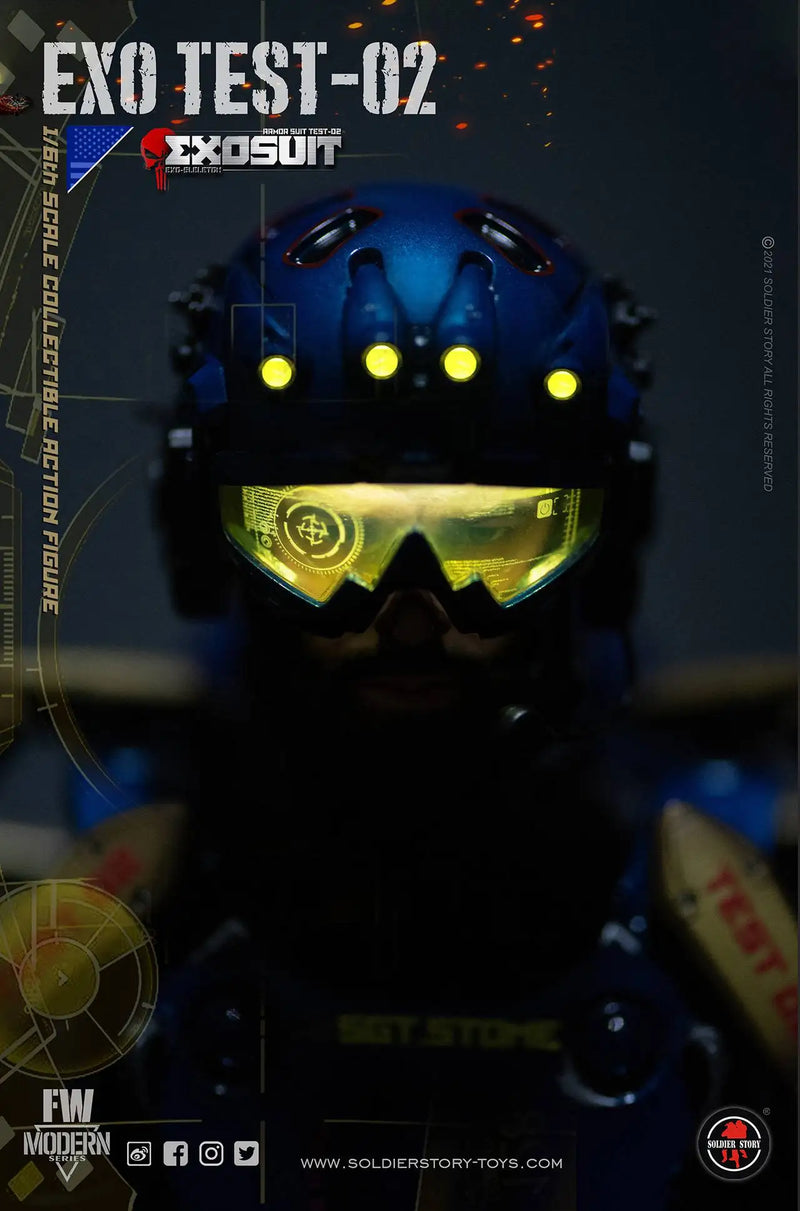Load image into Gallery viewer, Armor Suit Test-02 &quot;Exosuit&quot; Exo-Skeleton - MINT IN BOX
