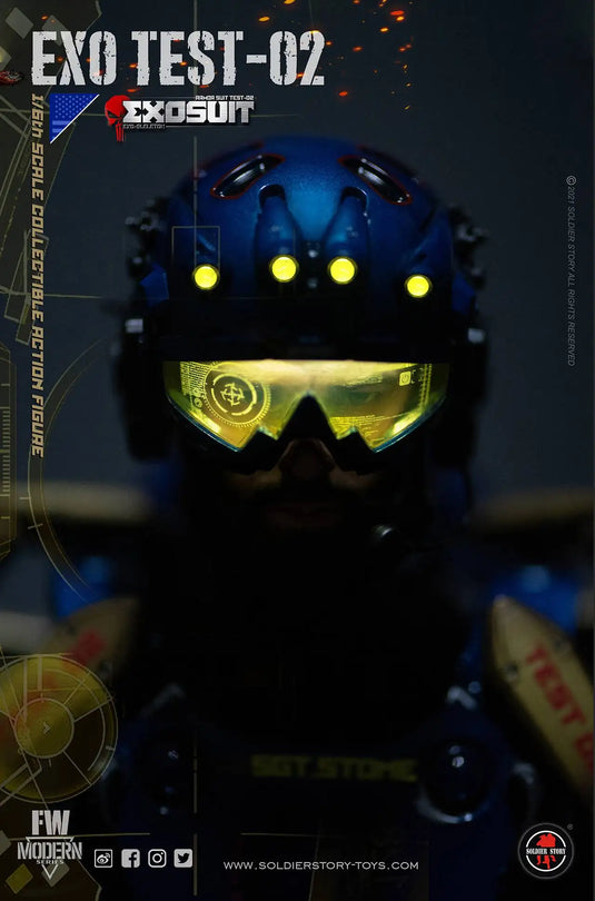 Armor Suit Test-02 "Exosuit" Exo-Skeleton - MINT IN BOX
