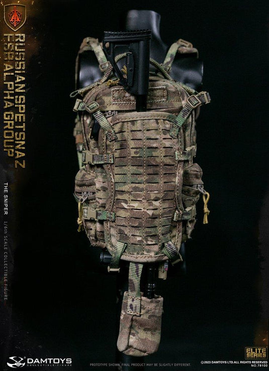 Russian FSB Alpha Sniper - Multicam Assault Pack