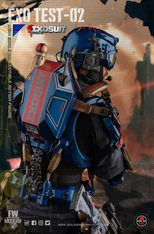 Armor Suit Test-02 "Exosuit" Exo-Skeleton - MINT IN BOX