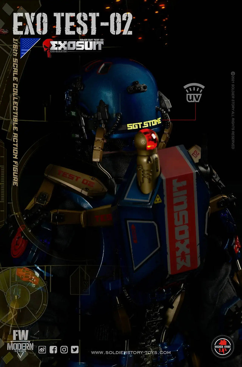 Load image into Gallery viewer, Armor Suit Test-02 &quot;Exosuit&quot; Exo-Skeleton - MINT IN BOX
