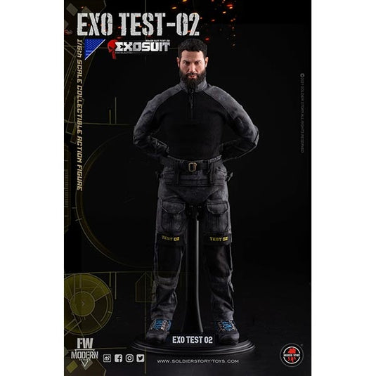 Armor Suit Test-02 "Exosuit" Exo-Skeleton - MINT IN BOX