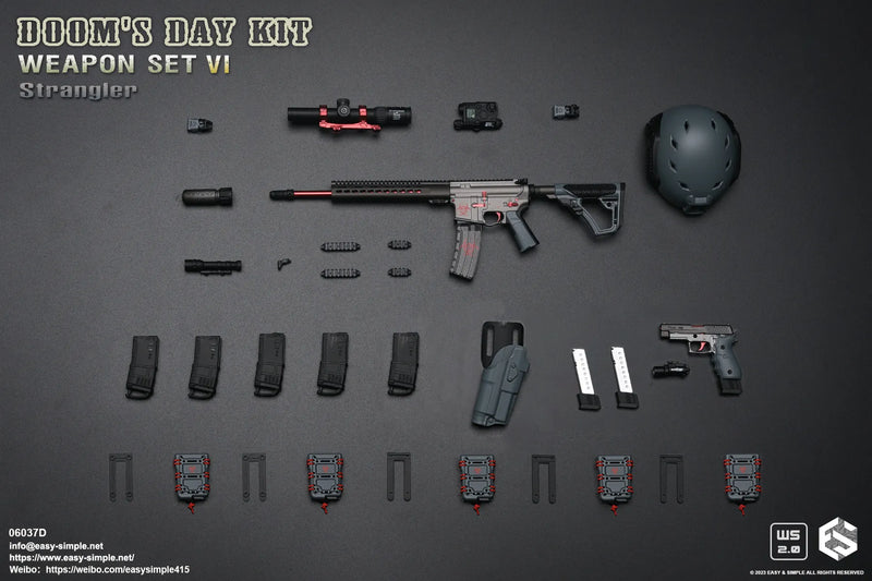 Load image into Gallery viewer, Doom's Day Weapon Set VI Ver. D - 5.56mm Magazine w/Magpul &amp; Holster (x3)
