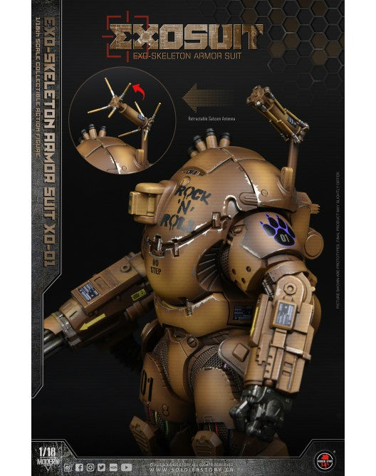 Load image into Gallery viewer, 1/18 Scale - EXO-Skeleton Armor Suit XO-01 - MINT IN BOX
