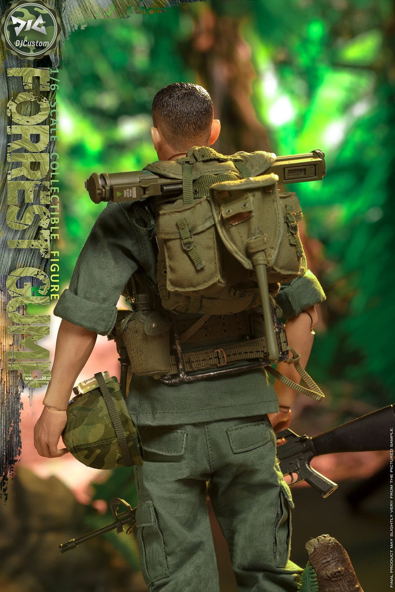 Load image into Gallery viewer, Vietnam Forrest Gump - Green Rivet Harness
