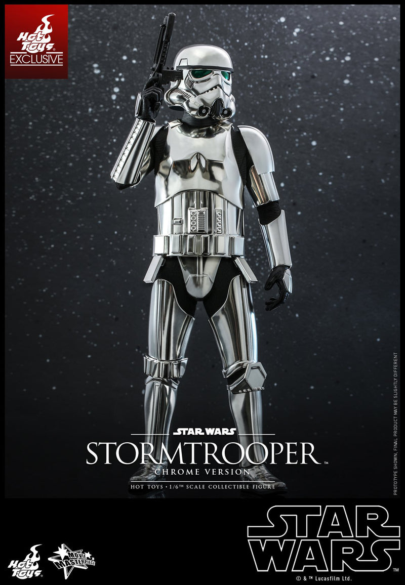 Load image into Gallery viewer, Star Wars - Stormtrooper Chrome Version - MINT IN BOX
