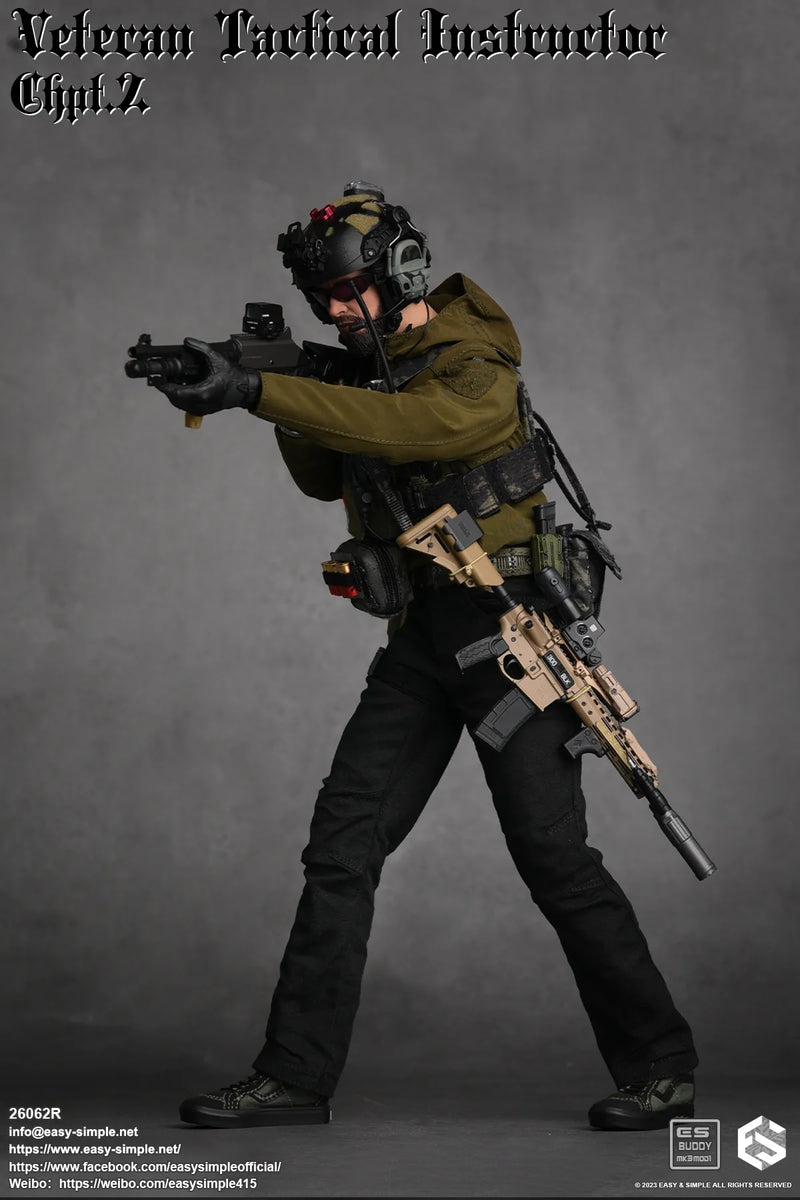 Load image into Gallery viewer, Veteran Tactical Instructor Z - Black Combat Pants
