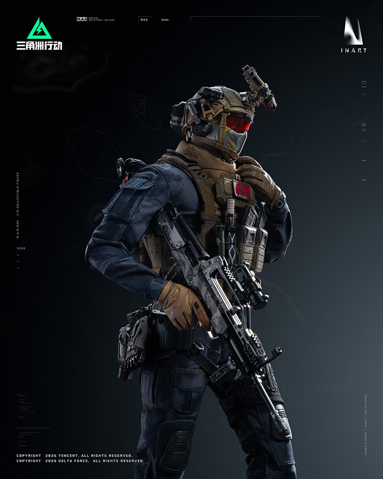 Load image into Gallery viewer, PREORDER DEPOSIT - Delta Force Vyron - MINT IN BOX
