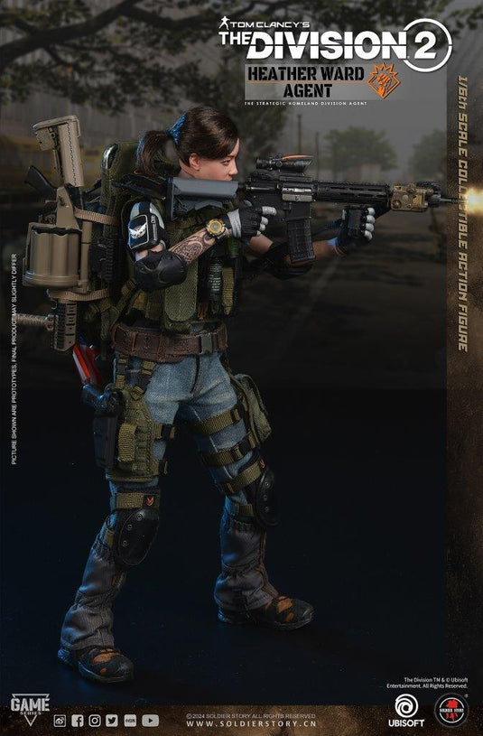 The Division 2 - Johnson, Dunne, & Ward w/Robo Dog - MINT IN BOX