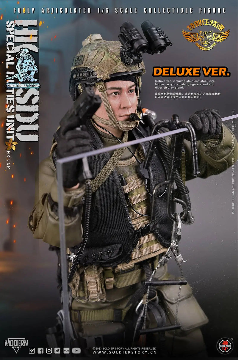 Load image into Gallery viewer, HKSDU Diver Assault Group Deluxe Version - MINT IN BOX
