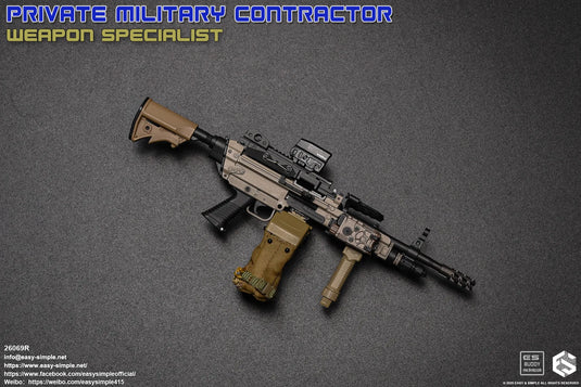 PMC - Weapon Specialist - Light Machine Gun (LMG) w/Attachment Set