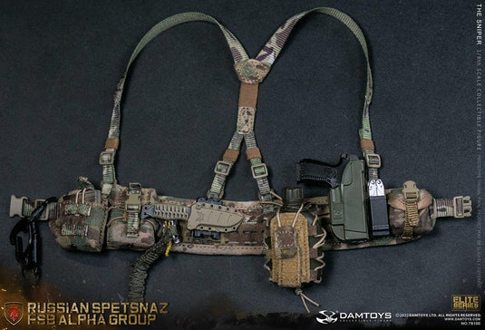 Russian FSB Alpha Sniper - Battle Belt Harness Set
