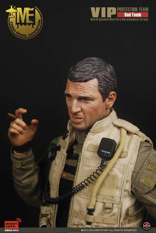SIGNED - VIP Protection Team "Red" NAVSPECWARGRU EX - MINT IN BOX