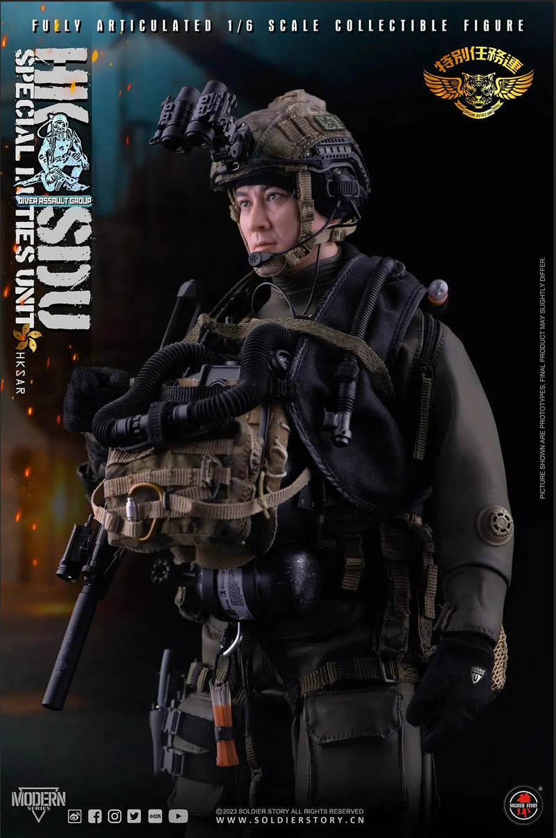 Load image into Gallery viewer, HKSDU Diver Assault Group Deluxe Version - MINT IN BOX
